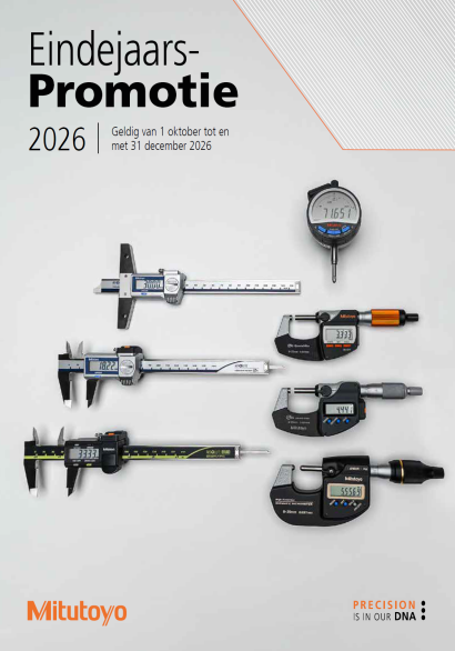 Mitutoyo promo 2026/2 NL