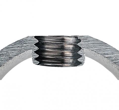Optimum vloeiboor zonder kraag met tap - Cut