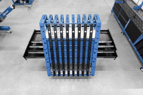 gpph trolley L drawers