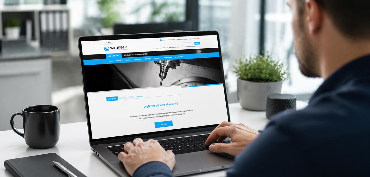 website Van Maele NV