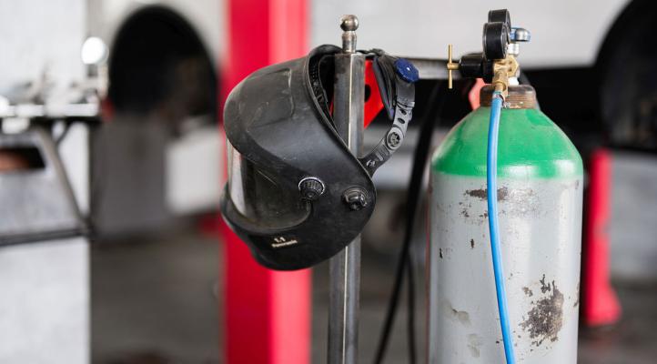 Tig lassen gas