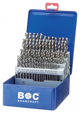 Bohrcraft set metaalboren HSS geslepen 2-10 per 0,1 mm