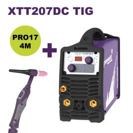 Parweld XTT 207 DC + PRO 4M toorts
