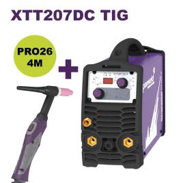 PARWELD XTT 207 DC + PRO26 toorts 4M