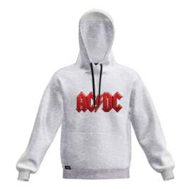 Zachte AC/DC hoodie met kangoeroezakken en een modern ontwerp