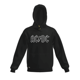 Zachte AC/DC hoodie met kangoeroezakken en een modern ontwerp