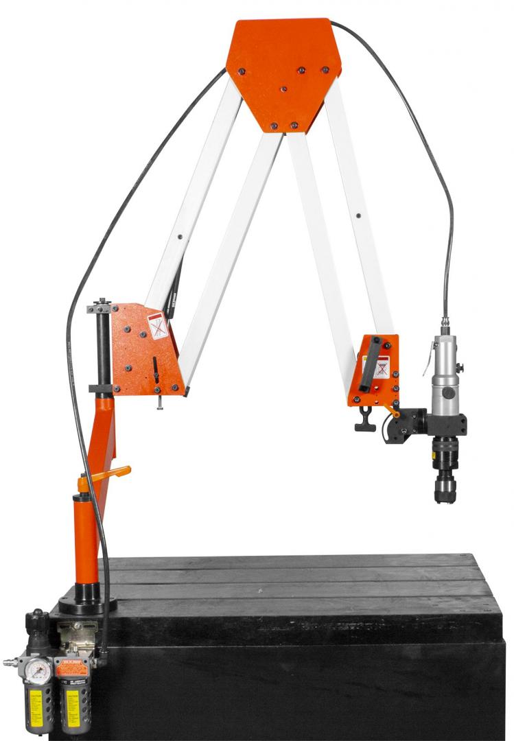 MW-TECH PTA16HV pneumatische taparm - M3 tot M16