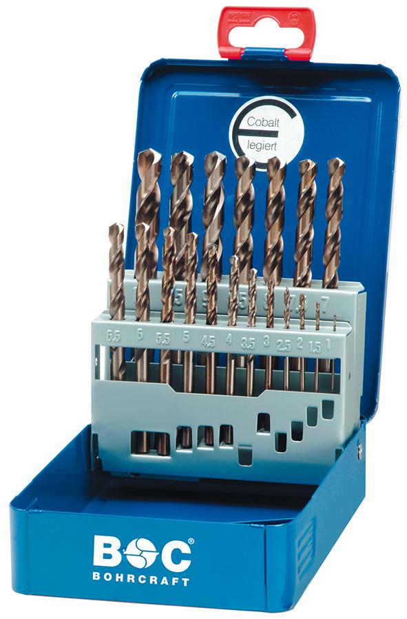 Bohrcraft set metaalboren HSS-Co 1-10 per 0,5 mm