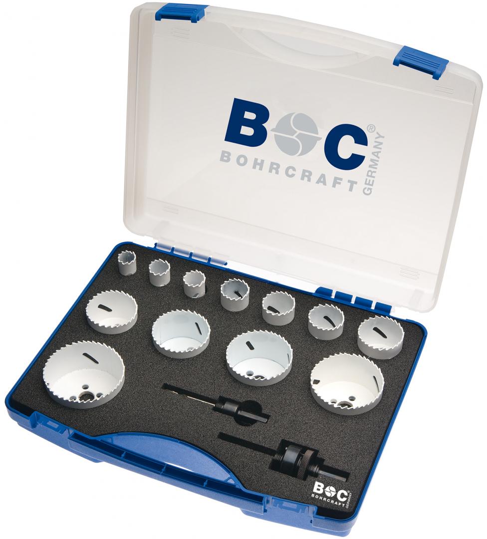 Bohrcraft set HSS-Cobalt gatzagen "ALLROUND"