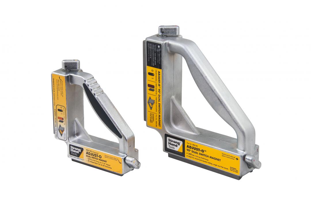 StrongHand Adjust-O™ 90° magneet met dubbele schakelaar