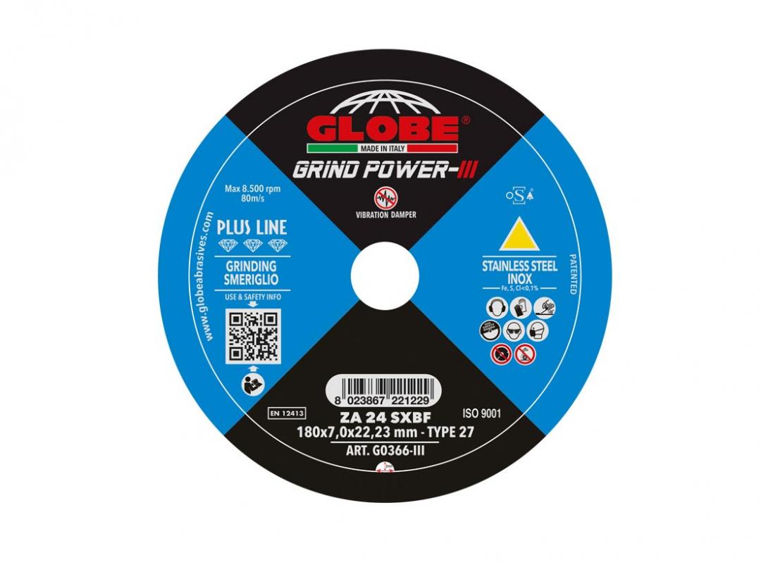 Globe Grind Power III slijpschijf
