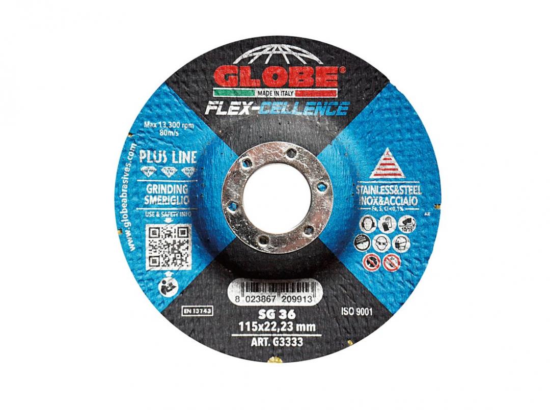 Globe Flexellence schuurschijf