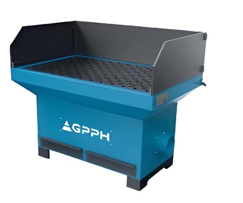 GPPH slijp-lasstation basis met bescherming