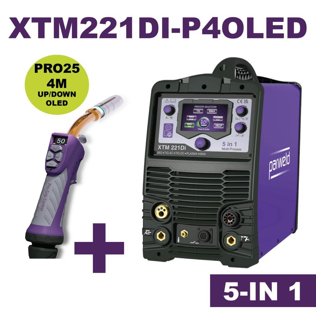 Parweld XTM 221 DI - P4 OLED