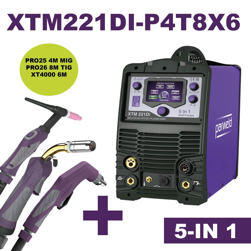 Parweld XTM 221 DI - P4T8X6